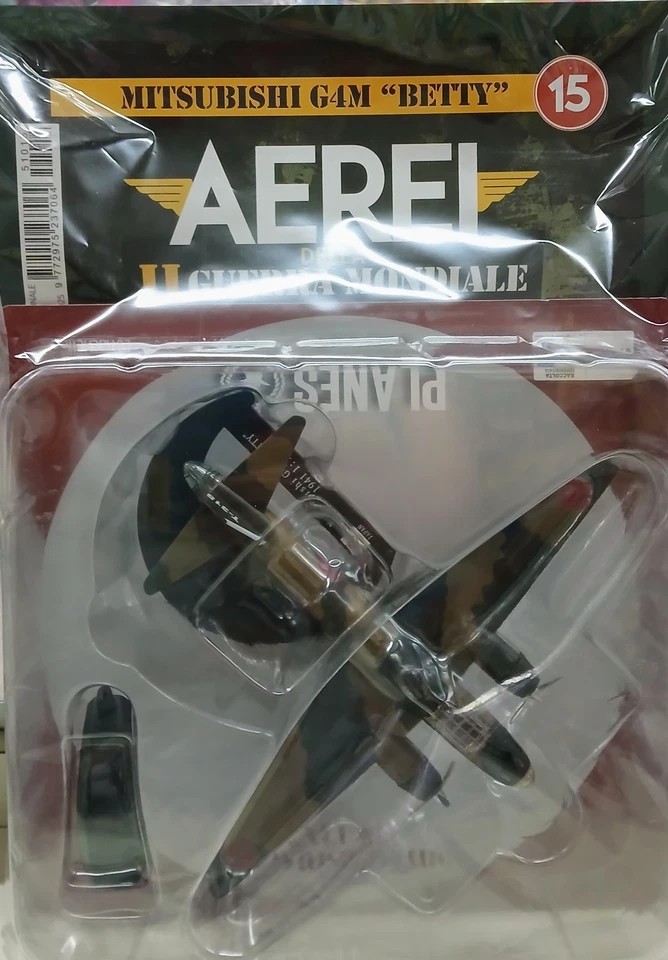 AEREI DELLA II GUERRA MONDIALI VOL. 15 - MITSUBISHI G4M "BETTY" - Immagine 1 di 1