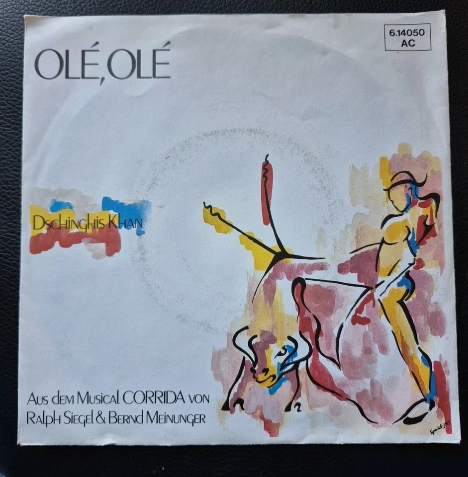 7" Single. Dschinghis Khan/Ole Ole (Corrida). Promo , EX, VG+. - Bild 1 von 3