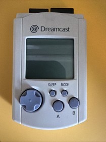 OEM SEGA Dreamcast White Visual Memory Unit VMU HKT-7000 SEE PICTURES 