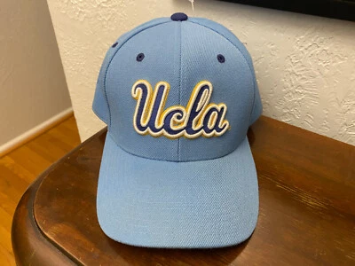 Ucla Bruins Colosseum Just Sports Fitted sz 7 3/8 Cap Hat Baby Blue RARE - Image 1 of 4