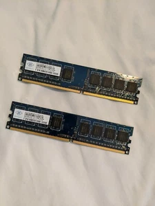 512mb Pc Memory X2 Pc2-5300u-555-12-d1.512mb 1Rx8.667 - Picture 1 of 2