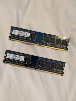 512mb Pc Memory X2 Pc2-5300u-555-12-d1.512mb 1Rx8.667 - Image 1 of 2