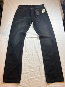 31x35 Lucky Brand Mens 221 Original Straight Jeans Denim Black Brand New w TAGs - Picture 1 of 24