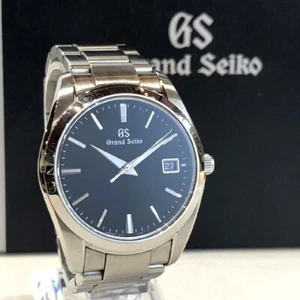 Grand Seiko Heritage Men's Black Watch - SBGX261 With Box Fast Shipping - Picture 1 of 16