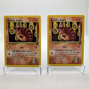(1x) Pokemon Card - Gym Challenge 66/132 - BLAINE'S VULPIX (common) - NM - Picture 1 of 2