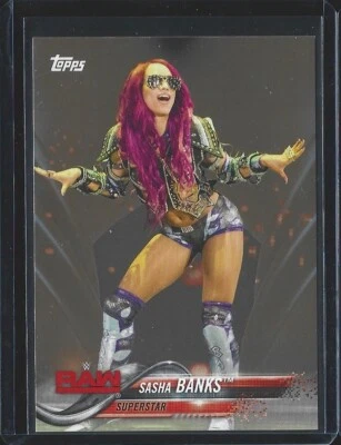 Sasha Banks - 2018 Topps WWE Then Now Forever #171 - Superstar Bronze Parallel - Image 1 of 2