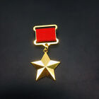 Gold Star Medal of the Hero of the Soviet Union Russia Badge Military Breastpin