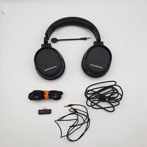 SteelSeries Arctis 1 Wireless Gaming Headset – USB-C – Black - Picture 1 of 4