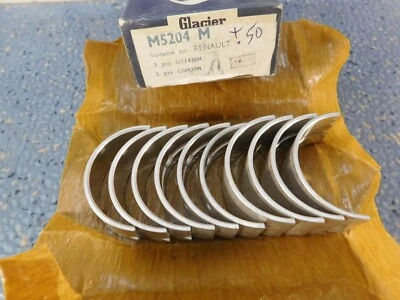 Renault R8  R10 new Caravelle S  Main Bearings OVERsize .020" .5mm 1964-1971 - Image 1 of 4