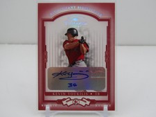 KEVIN YOUKILIS 2004 DONRUSS CLASSICS RED SIGNIFICANT SIGNATURES AUTO! #189/250!
