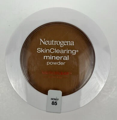 Neutrogena Skin Clearing Mineral Powder Makeup 85 Honey Microclear - Image 1 of 4