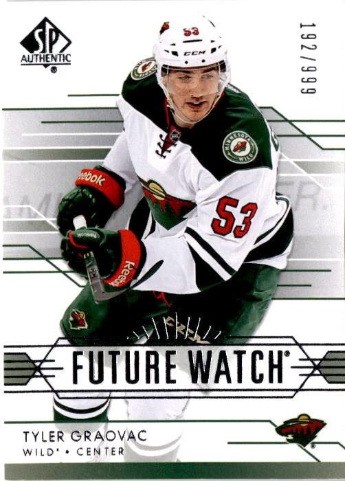 2014 SP Authentic #231 Tyler Graovac /999 Future Watch - Image 1 of 2