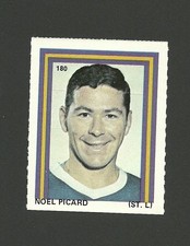 Noel Picard #180  St. Louis Blues 1971-72 Eddie Sargent Hockey Stamp
