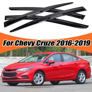 For 17-2019 Chevy Cruze Weather Shield Wind Deflector Rain Guard Vent Deflector - Picture 1 of 8