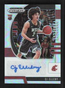 CJ Elleby Auto 2020 Panini Prizm Entwurf wählt Prospekt Autogramme Silber #PA-CJ - Bild 1 von 2