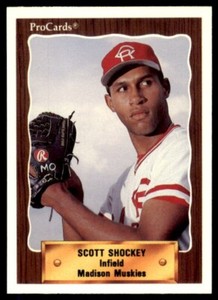 1990 PROCARDS MADISON MUSKIES SCOTT SHOCKEY #2278