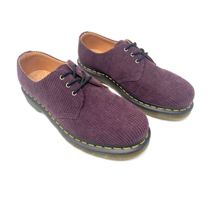 Dr. Doc Martens 1461 Duchess Corduroy Oxfords - Oxblood - LA004 Men's US 8 - Picture 1 of 7