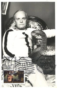 Truman Capote Postcard Pride Day Philadelphia Pennysylvania June 6 1996 Postmark - Picture 1 of 2