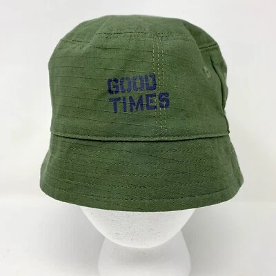 Sombrero de cubo Gymboree verde para niños pequeños talla XS/S Foto 1 de 4