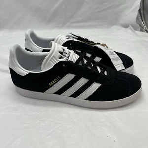 Adidas Originals Gazelle schwarz weiß gold Herren Größe 6,5 brandneu klassisch - Bild 1 von 8