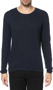 G-STAR RAW | Suéter Pullover Tejido Waffle Lockstart R Azul Para Hombre | Grande - Imagen 1 de 9