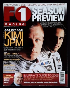 F1 Racing Magazine March 2005 mbox1309 Kimi Vs JPM - Imagen 1 de 1