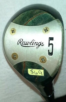 /Rawlings Lady Omega #5 madera de calle - mano derecha - para mujer - varilla de acero - #S69 Foto 1 de 4