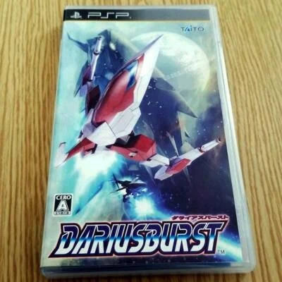 PSP DARIUS BURST Playstation Portable Japan Import Game - Image 1 of 3