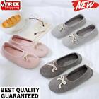 Women Slip-on Home Slippers Flat Anti-Slip Shoes Casual Walking Shoes Plus Size