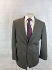 Brooks Brothers Men's Olive Green Gray Wool Blend Suit 38R 30X29 $1,295