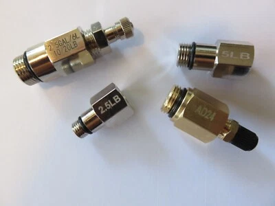 AMEREX-BADGER-KIDDE-BUCKEYE 🧯MASTER COLLECTION of FIRE EXTINGUISHER RECHARGE ADAPTORS (4-Total Adaptors) 🔥