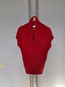 Camicia donna Peter Hahn 100% cashmere rosso cashmere taglia 38 - Foto 1 di 8