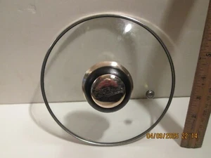 "CUISINE COLLECTION" GLAS TOPFDECKEL MIT ENTLÜFTUNG CA. 6-1/2" DURCHMESSER - Bild 1 von 3