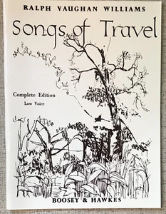 VAUGHAN WILLIAMS " SONGS OF TRAVEL " LOW VOICE PB VG+ 9 SONGS ENG TEXTS - Picture 1 of 1