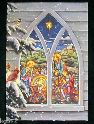 Leanin Tree Christmas Greeting Card Reason For The Season Multi Color C21 - Image 1 of 2