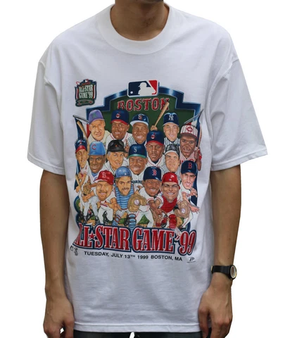 Vintage Pro Player 1999 MLB All Star Game Caricature Shirt Men Women KV8000 Cover