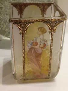Goebel Artis Orbus Mucha Summer 1900 Tea Light - Picture 1 of 4