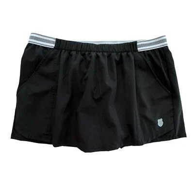 K-Swiss Black K-Core Woven Skort size Large - Image 1 of 4