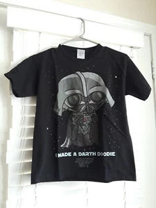 Family Guy Size Kids L 14-16 Vintage Y2K 2000s Black Stewie Darth Doodie T-Shirt - Picture 1 of 4