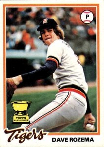 DAVE ROZEMA  CARD #124 BUY ANY 2 ITEMS FOR 50% OFF   B1012R3S5P44