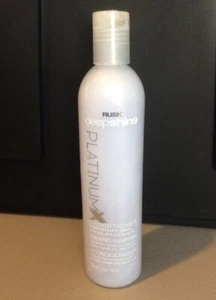 RUSK - DEEPSHINE PLATINUM CONDITIONER - 12 OZ - NEW - Picture 1 of 5