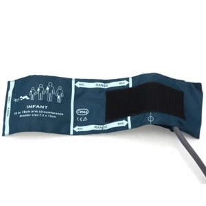 Manguito de bebé único tubo reutilizable para monitor de pacientes monitor de presión arterial nuevo en caja - Imagen 1 de 2