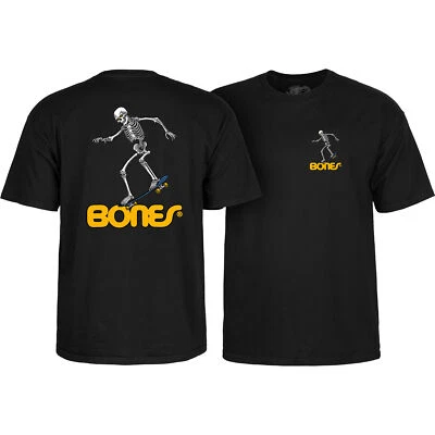 Powell Peralta Shirt Skateboard Skeleton 3 Black - Image 1 of 3