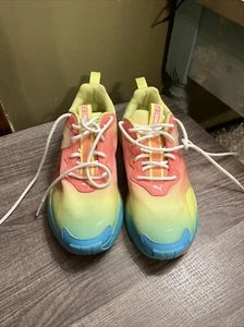Puma EUC DAMENGRÖSSE 7,5 RISE TIE-DYE SNEAKER SCHUHE - Bild 1 von 8