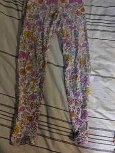 Cat And Jack Girls Size L 10/12  Marble Leggings!! Durable Knee! 95% Cott - Picture 1 of 7