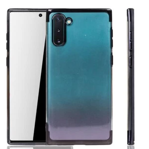 Etui na telefon komórkowy do Samsung Galaxy Note 10 Cover Futerał ochronny Etui ochronne Czarne - Zdjęcie 1 z 4