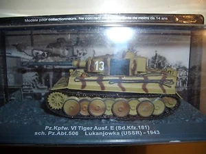 PZR23 ALEMÁN PANZER VI TIGER I AUSF E SD.KFZ.181 1:72 - Imagen 1 de 1