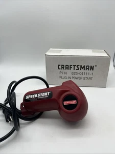Craftsman Plug-In Power Start Elektro Speed Starter 85951 Druckknopf Easy - Bild 1 von 2
