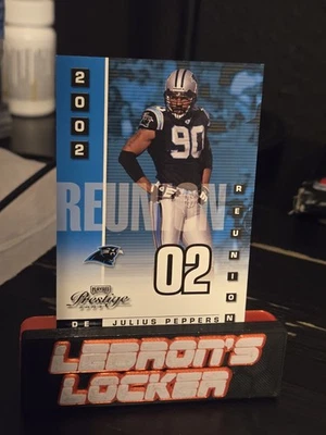 2003 Playoff Prestige - Reunion Julius Peppers #R-22 /2002 - Panthers - Image 1 of 2