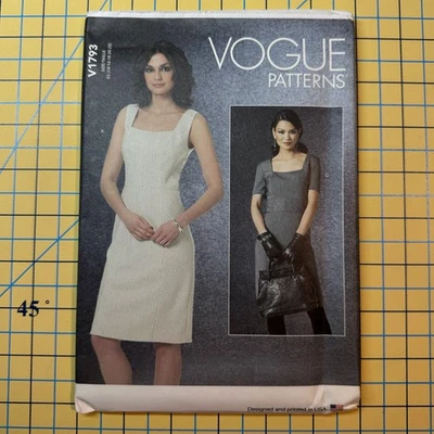 VOGUE V1793 Dress Sewing Pattern Uncut Factory Folded 14-22 - Image 1 of 2